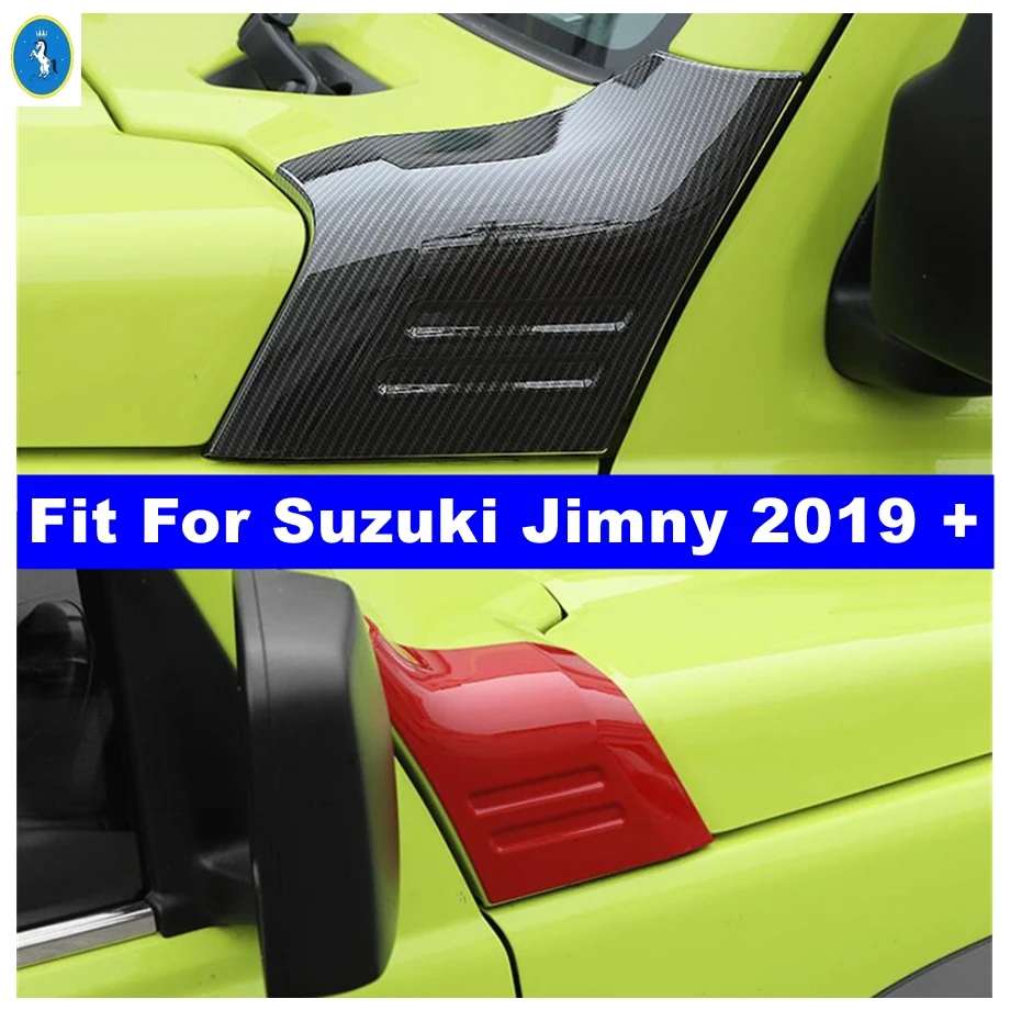 

Auto Front Side Engine Hood Wrap Angle Protection Panel Corner Cover Trim Fit For Suzuki Jimny 2019 - 2023 Exterior Accessories