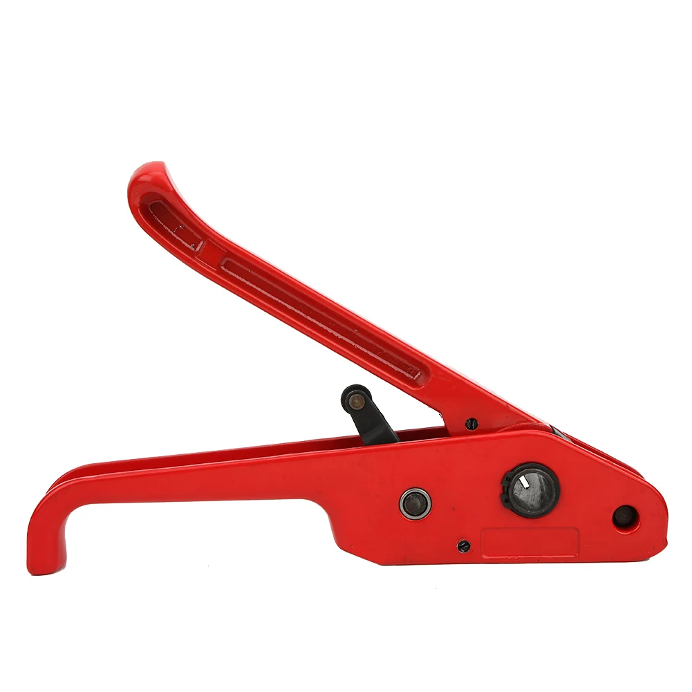 Manual Binding Tool Manual Tape Strapping Tensioner Red Sealless Combination Tool Binding Tool for 16~19mm PET/PP Tape