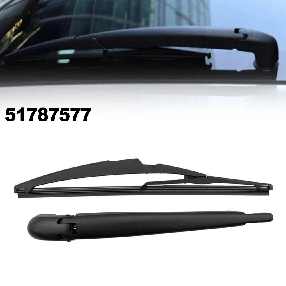 

Car Rear Windscreen Wiper W/ Blade Set 71751023 51787577 For Fiat 500 2007-2017 Replacement Car Exterior Parts