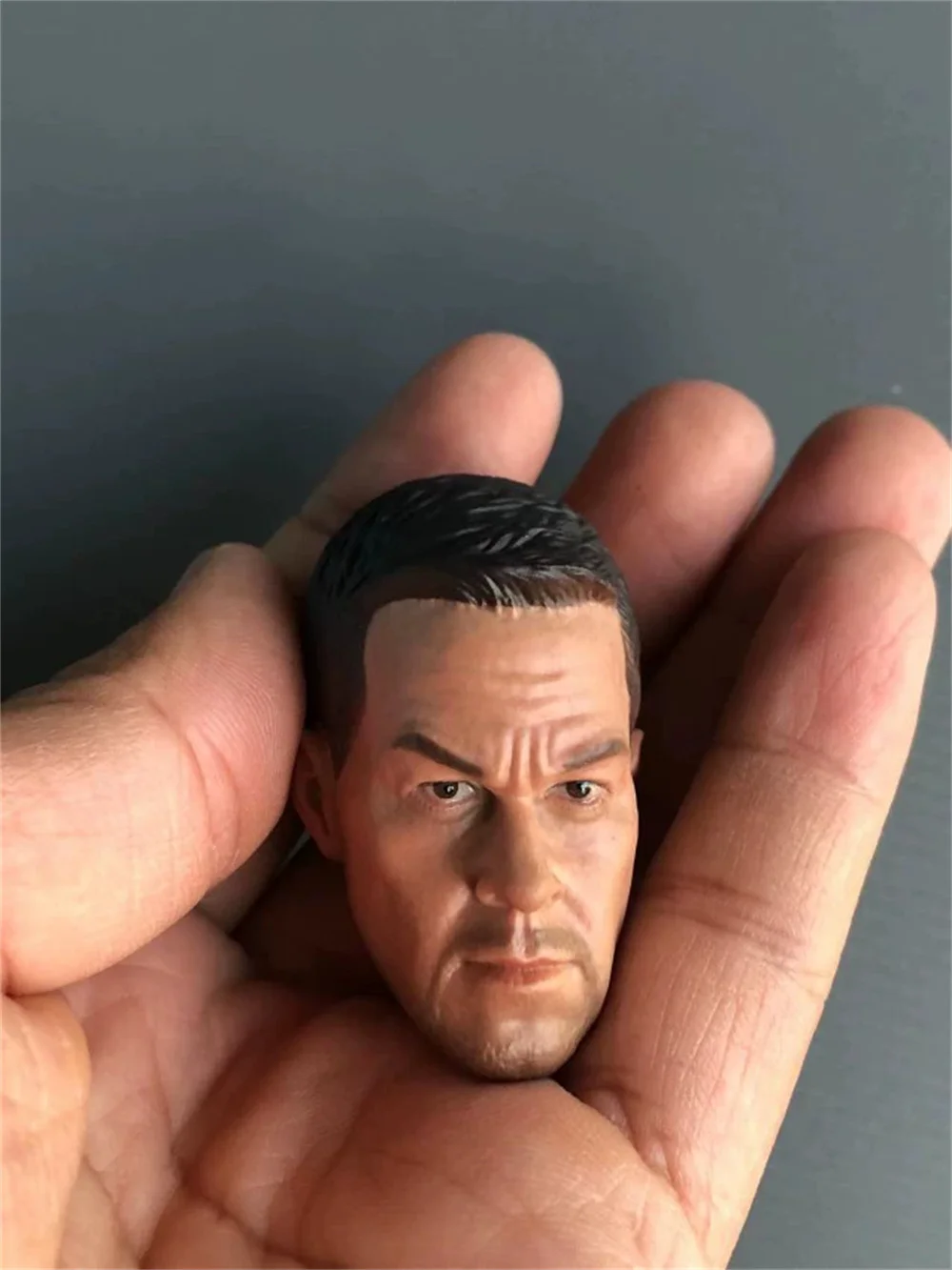 Male Head Sculpt Carving Marky Mark US Singer Actor toys Carving Star Marky Mar  Soldier Model Fit 12