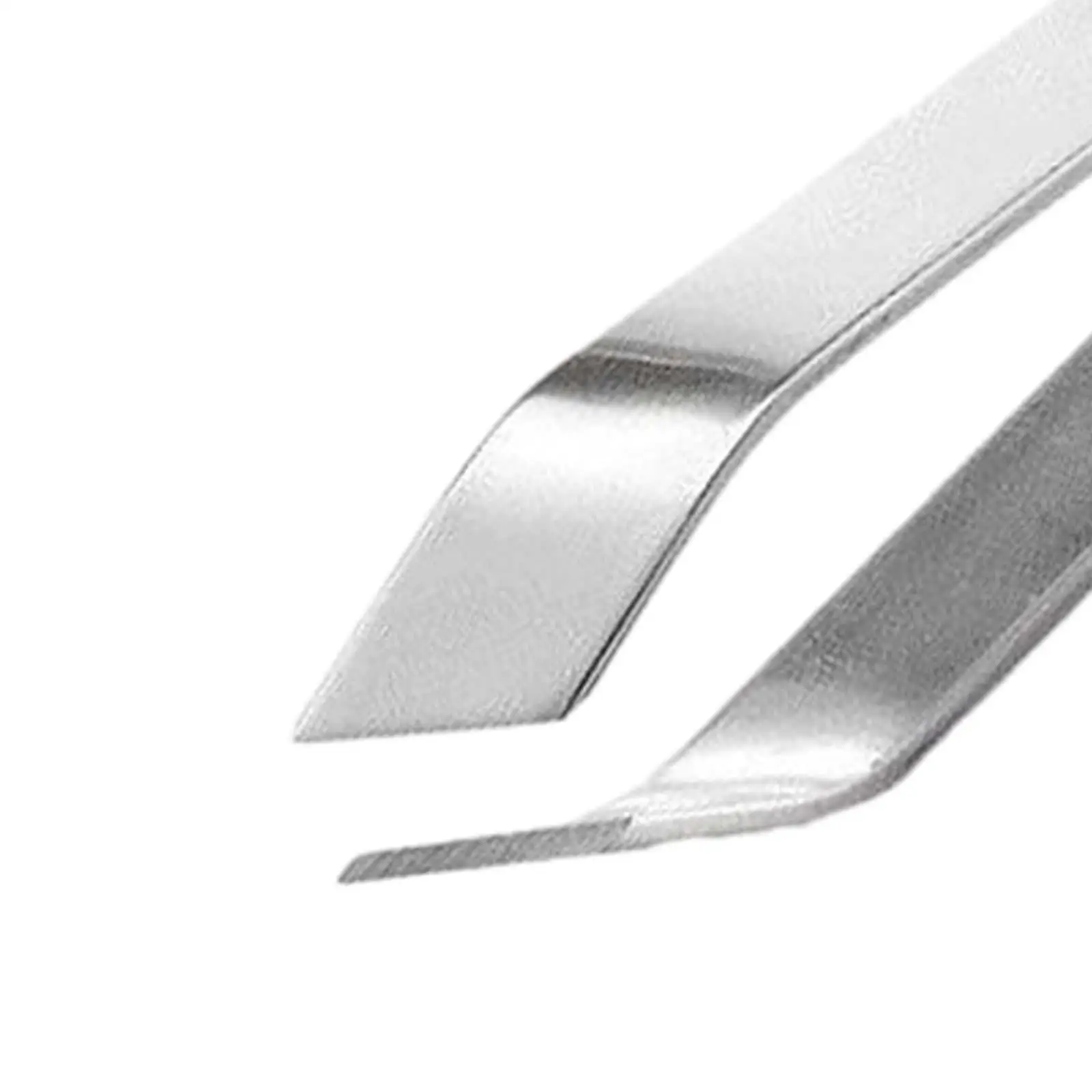 Kitchen Fish Bone Tweezer Tongs Stainless Steel Garlic Peeler Tool Slant Tip Precision Pliers for Cooking Food Practical Gadgets