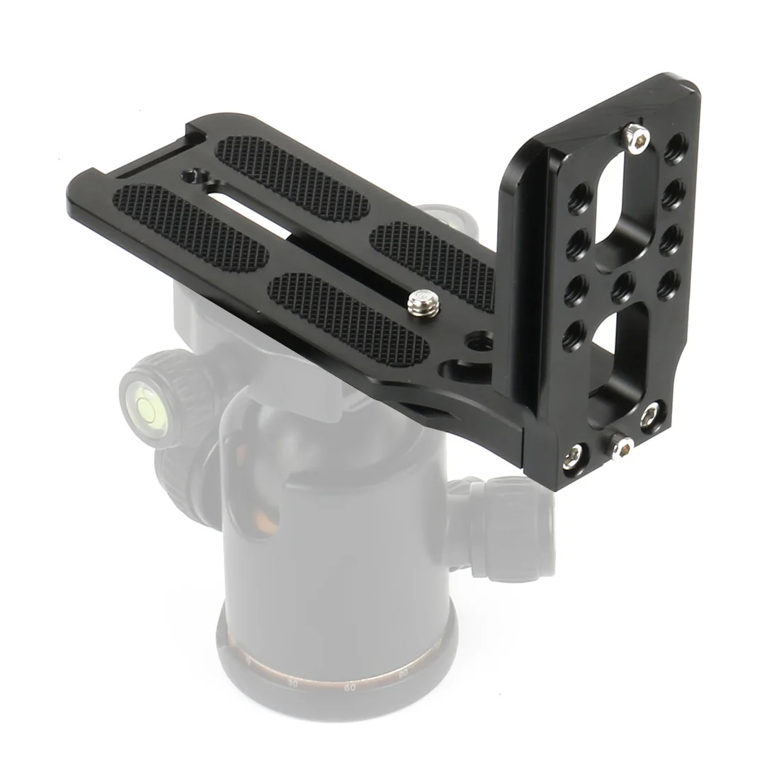 Kamera L Halterung Schnellwechselplatte 1/4" Schraube Schweizer vertikale Filmvideo für Nikon Canon Sony Fuji DSLR Kamera Stativ Kugelkopf – Detail 6