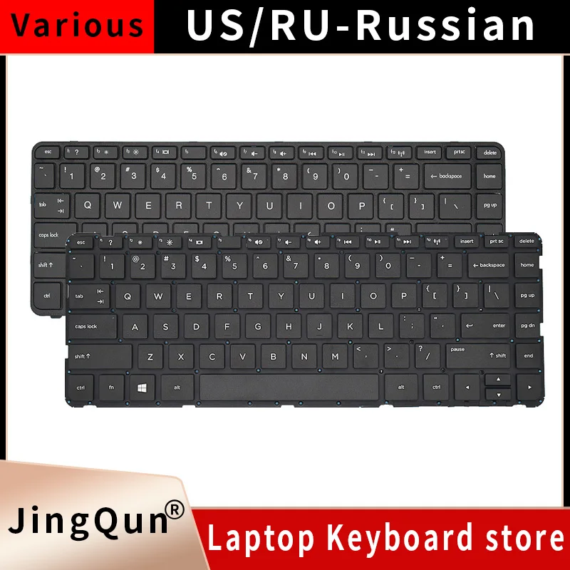 US/RU Russian Laptop Keyboard For HP Pavilion 240 G2/240 G3/245 G2/245 G3 14-N 14-R 14-D 14-g000 14-r000 14-n000 14-w000 14-d000