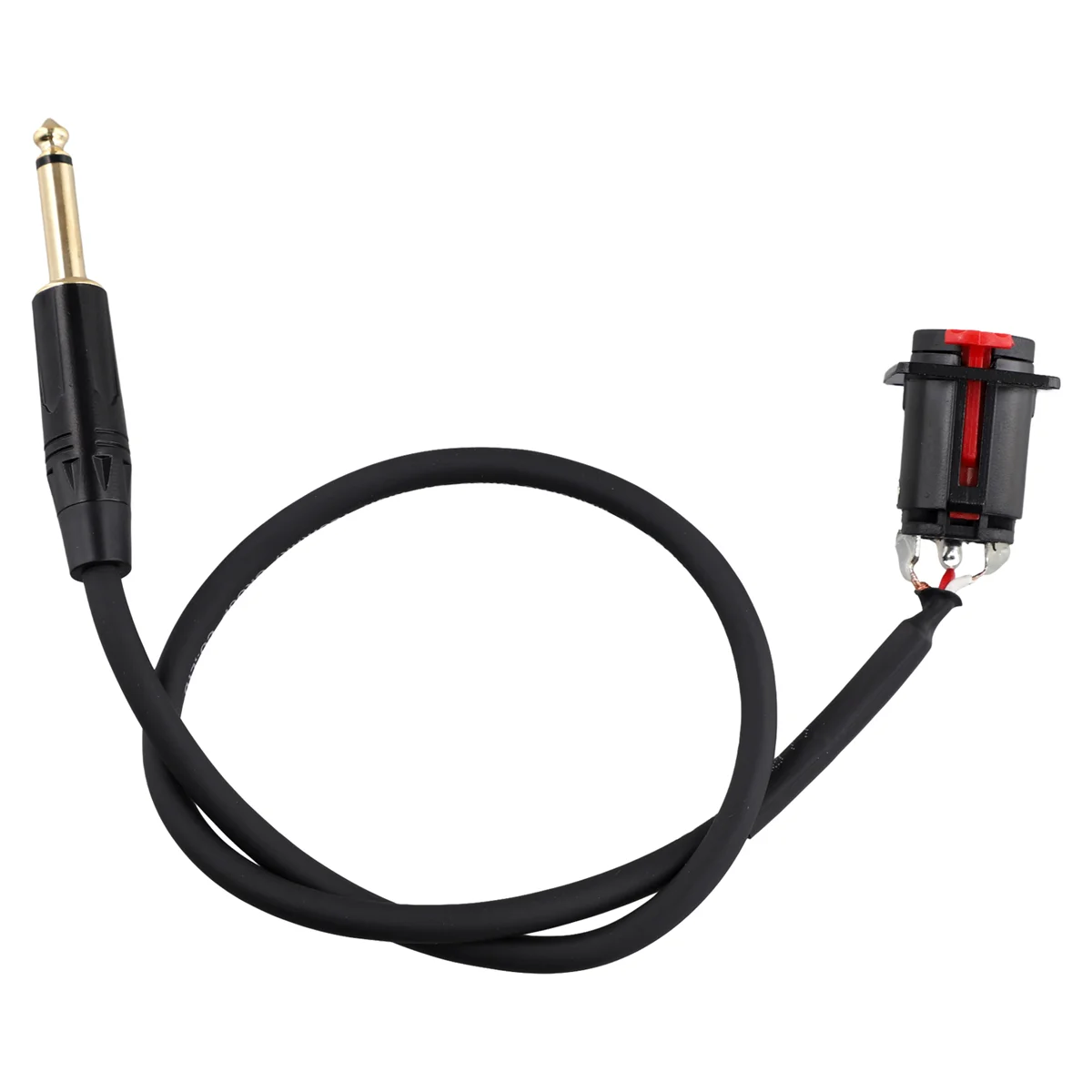 6.35 مللي متر أنثى لوحة جبل إلى 6.35 مللي متر ذكر موصل كابل 6.35 مللي متر أنثى المقبس إلى 6.35 مللي متر ذكر سماعة تمديد كابل