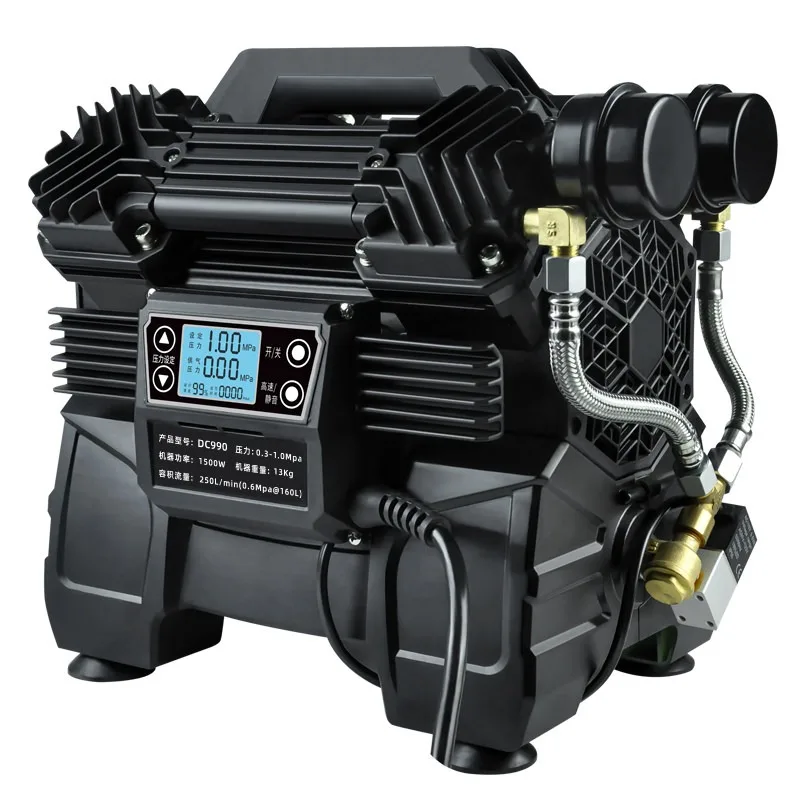Permanent Magnet Brushless Silent Air Compressor Pump Small Air Compressor Woodworking Paint Formaldehyde Removal