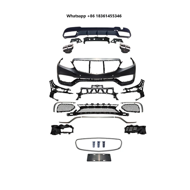 

Car Parts W212 Body Kit Suitable E-Class 2014-2016 W212 Upgrade to E63 Front Bumper