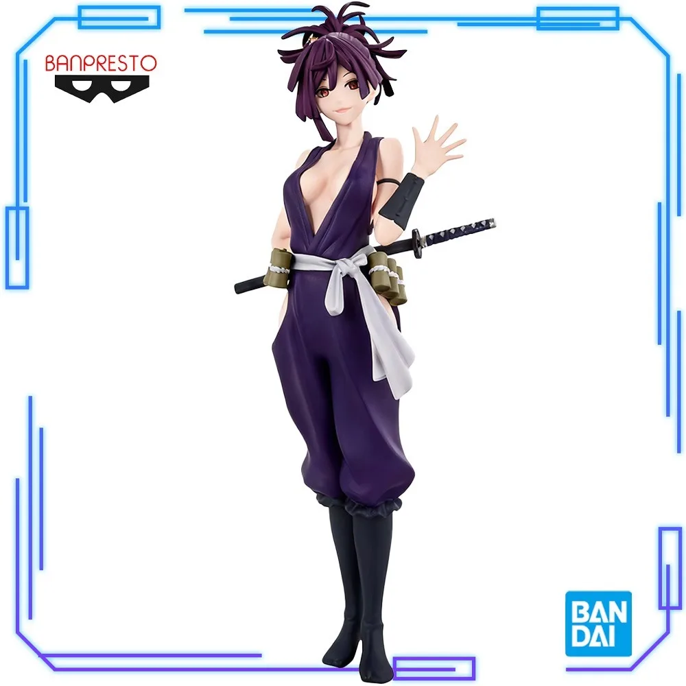 

В наличии Bandai, оригинальная аниме Banpresto, Jigoku Raku Yuzuriha, 17 см, коллекционная модель игрушки, фигурка DXF, подарок на день рождения, Рождество
