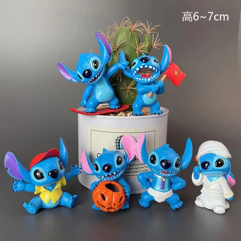 

Disney Lilo & Stitch Cake Decorations Stitch Party Cake Topper for Kids Birthday Party Baby Shower Cake Decoration Supplies Gift