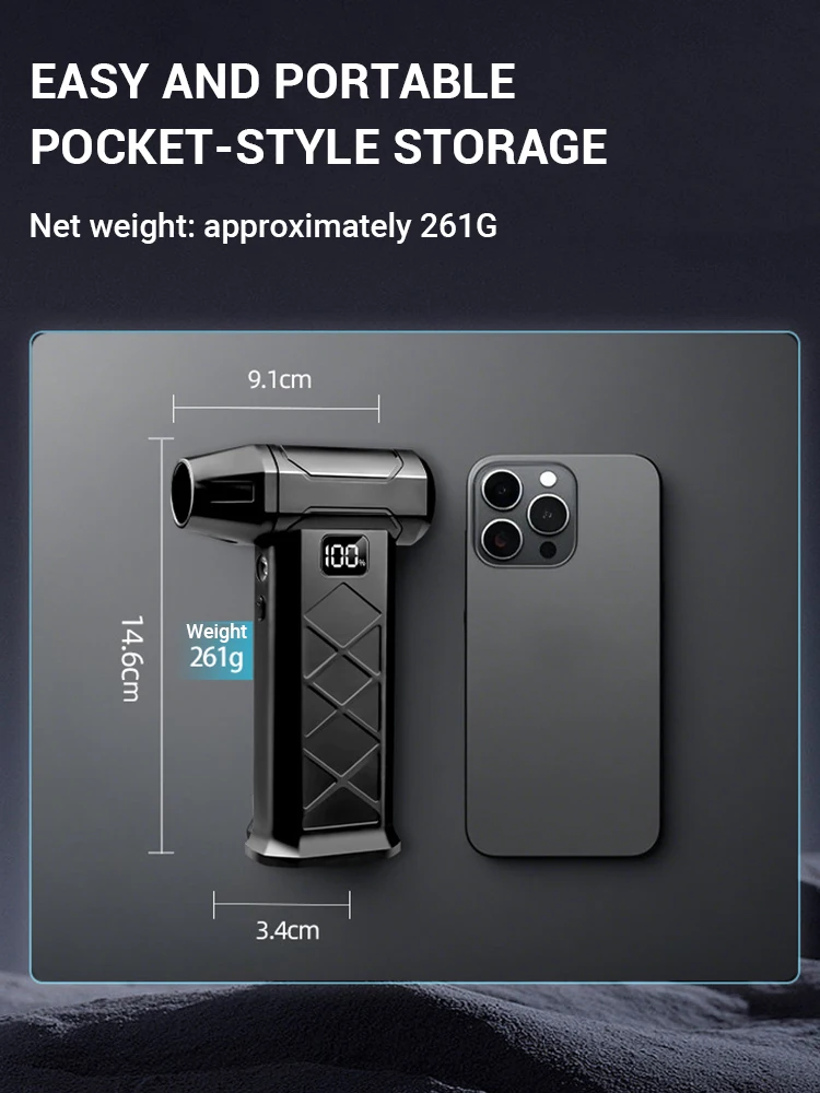 800000 دورة في الدقيقة فرش السيارات قوية منفاخ الغبار في الهواء الطلق منفضة الهواء منفاخ نوع-C قابلة للشحن منفاخ الهواء PC تنظيف مروحة تربو