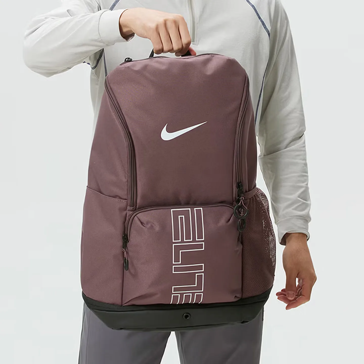 NIKE Air Max Large‑Capacity Travel Gym Backpack Laptop School Bag for High School & College Students HM9965-502‑1