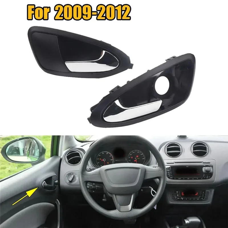 

Auto Interior Door Handles For Seat Ibiza 6J 2010-2022 6J1837113A 6J1837114A 6J4839113A 6J4839114A