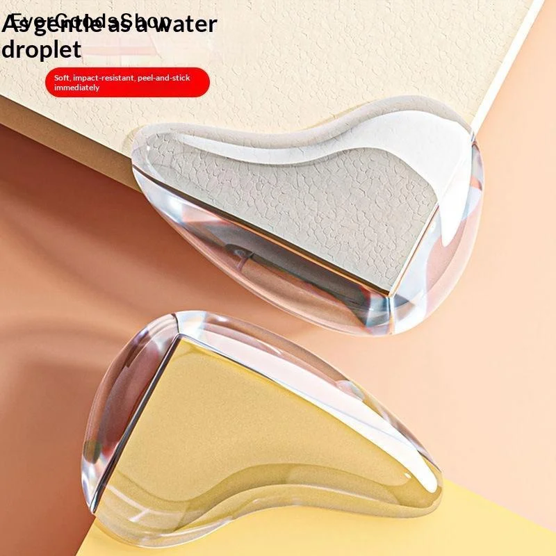 New10 Pcs Baby Safety Kids Proofing Edge Protector Soft Transparent Children Anti Collision Table Corner Edge Protection Cover