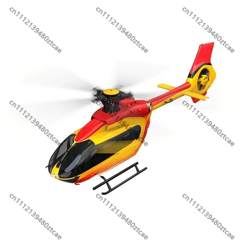 6CH Scale RC Helicopter Dual Brushless Direct Drive Single Rotor Flybarless Electric Hobby Model Toy