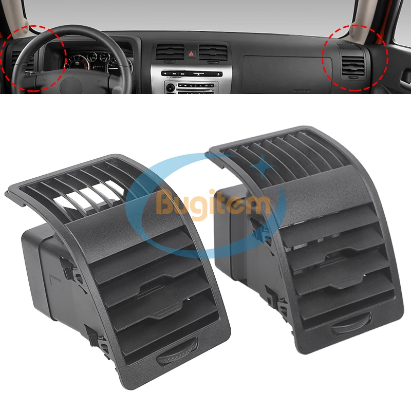 

OE 25816720 25816721 Left Right Dashboard Air Conditioner Vent For Hummer H3 2006 2007 2008-2010 Instrument Panel Air Outlet A/C