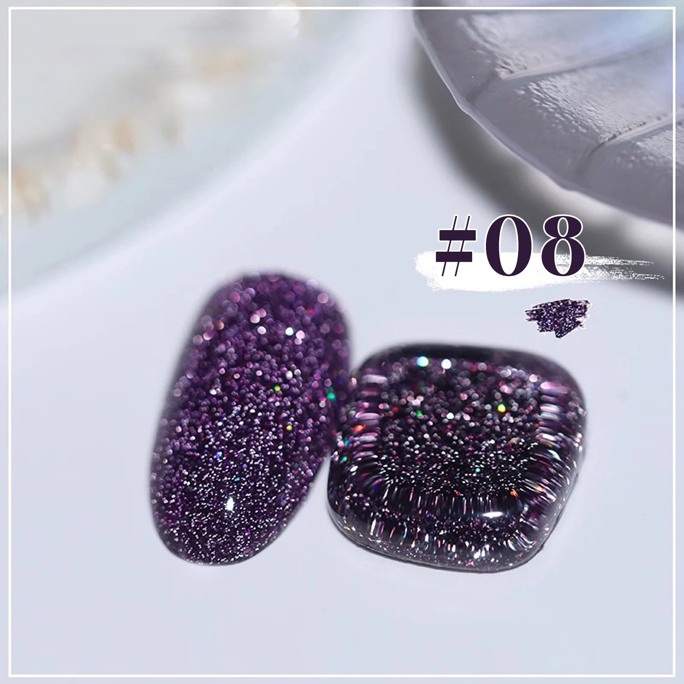 1 pièces WS été automne ongles Halloween marron ongles rouge rose blanc cassé diamant Gel vernis à ongles Y2k ongles populaire Flash coloré