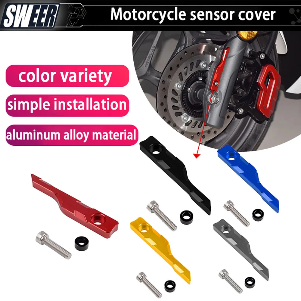 For Honda PCX160 PCX125 2021‑2022 Motorcycle Front Brake ABS Sensor Protective Cover Anti‑Collision Sensor Guard Modified Parts