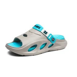 New Men Slippers Summer Casual EVA Soft-soled Platform Slides Sandals Indoor Outdoor Lightweight Walking Beach Shoes Flip Flops