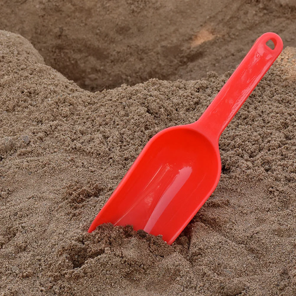 4-delig buitenspeelgoed zomer strand zandschep platte kop tuinscheppen voor kinderen