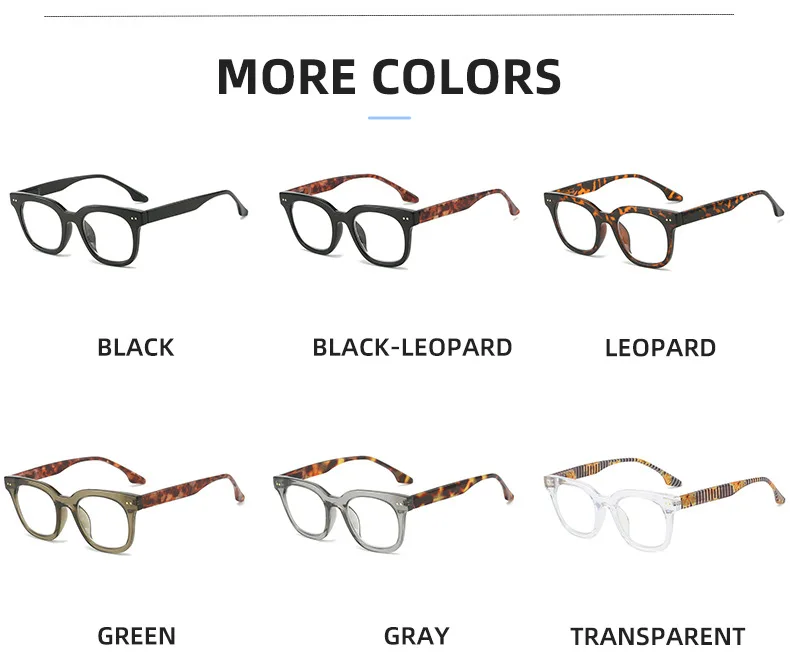 Sehr Dioptrien +4,25 4,5 5,0 bis +8,0 Lesebrille Ältere Männer Frauen Große Rahmen Anti Blaues Licht Presbyopie Brillen Leser – Detail 14