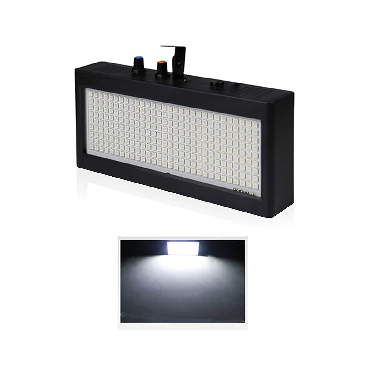 Stage Strobe Light, 270 LED Super Bright Flash Stage Lighting White Light for Wedding, Xmas, Birthday, Club, DJ US Plug