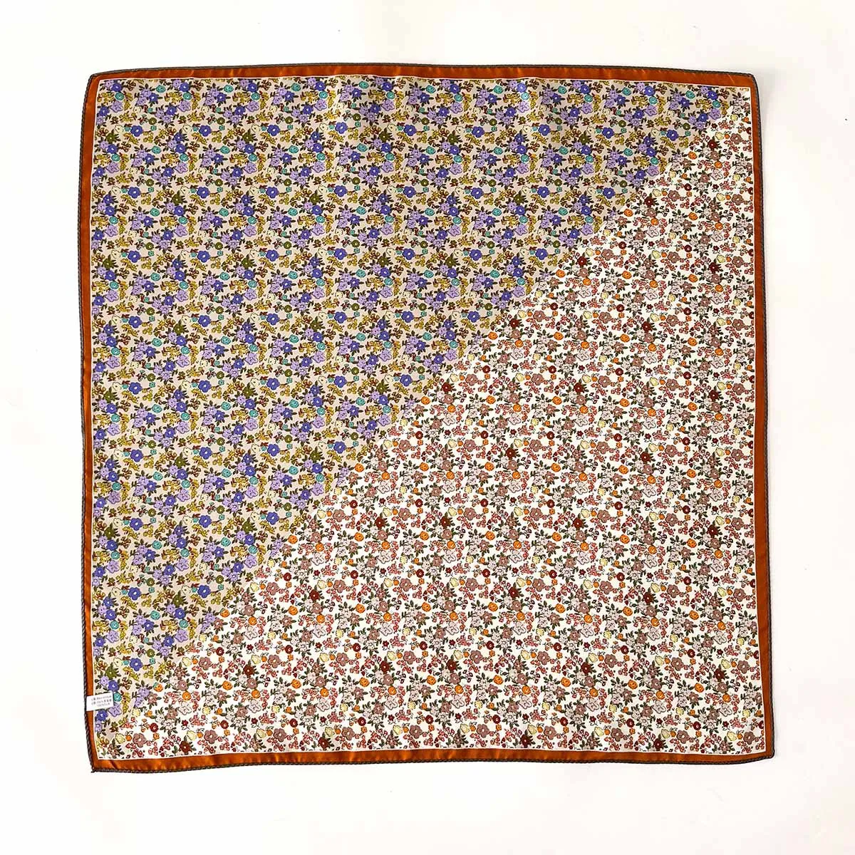 14mm 100% Natural Twill Silk Scarf for Women 65cm Neck Tie Double side Female Foulard Shawl Square Hijab Bandana schals Scarves
