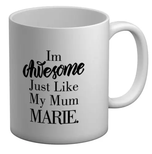 

Индивидуальный стиль, я потрясающий, как моя мама, белая кружка 11 унций