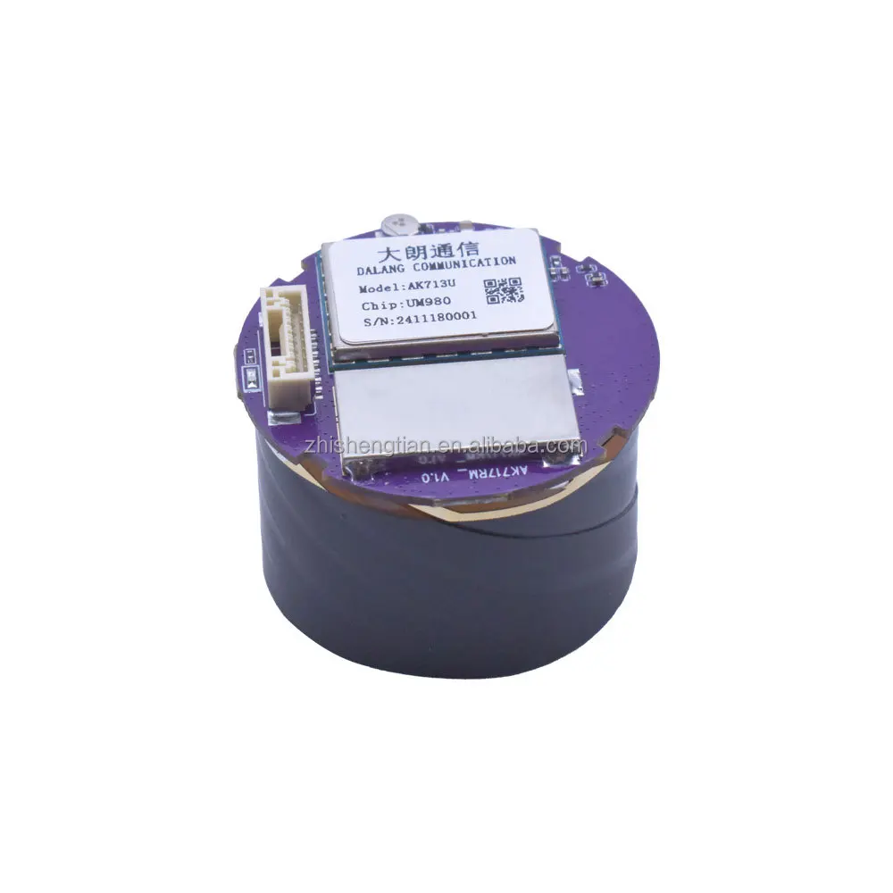 High Precision Compass RM3100  Flight Control Autopilot Dedicated UM980 Module Spiral Antenna Full Frequency GPS RTK Receiver