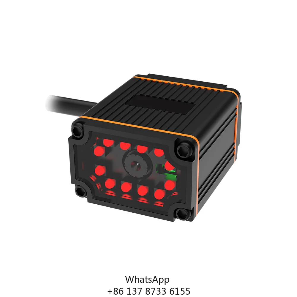 Industrial Ethernet USB 2D Fixed Mount Barcode & QR Code Reader With Projection In Stock