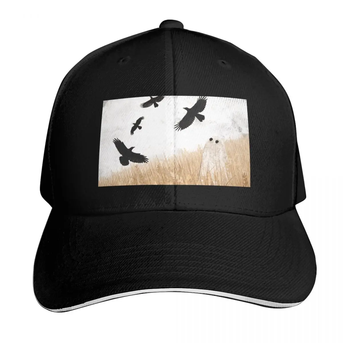 Walter and The Crows Baseball Cap Sun Protection UPF 50+ Breathable Mesh Back Adjustable Buckle Closure