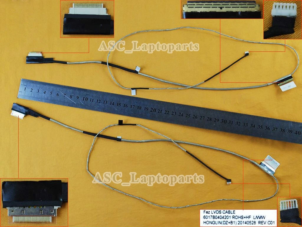 New LCD LED Cable For Toshiba Satellite L955D L950 L950D L955 S950 S955 S955D laptop Screen Display Video Cable 6017B0404201