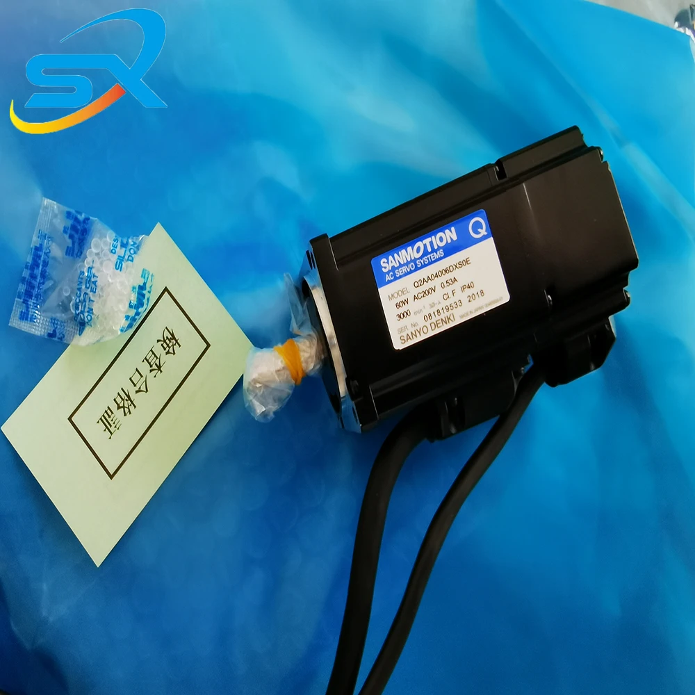 Motor Servo Mini SANYO DENKI Q2AA04006DXS0E 60w Untuk Robotika