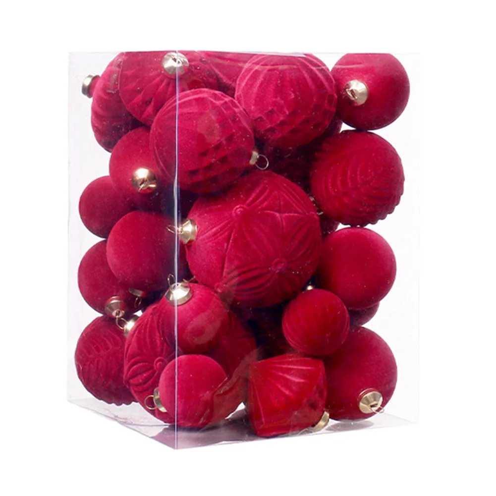 Christmas Celebrations 8cm Christmas Balls Versatile Holiday Tree Decor Festive Balls Festive Decor DIY Projects