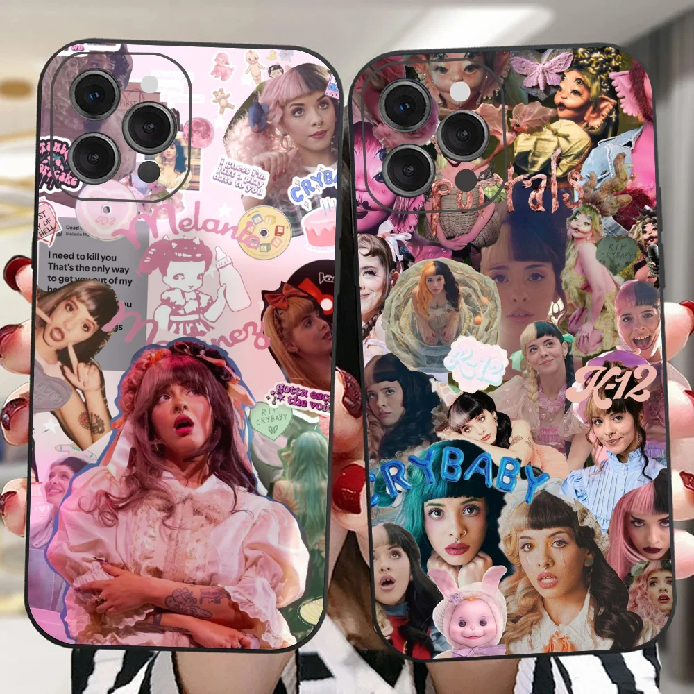 Singer Melanie Martinez Portals Phone Case For IPhone 16 15 14 13 Pro Max 11 12 Mini X Xs XR Se 2022 Black Silicone Cover