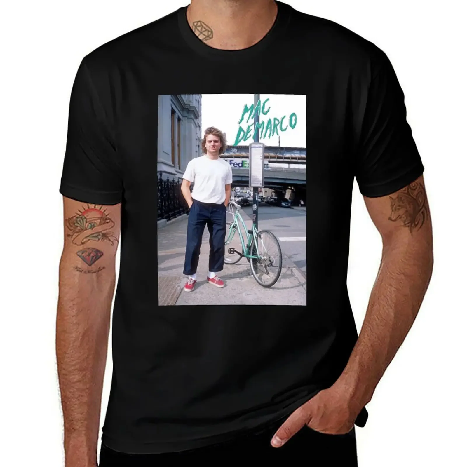 Mac Demarco T-Shirt quick drying graphic shirts man t shirt luxury clothes men