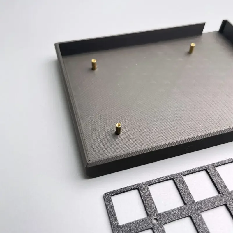 FelixKeeb MX Ortholinear Split Keyboard dengan Layar OLED QMK/VIAL RP2040 Helix Hotswap 64key Wired Single Mode Ortho Keyboards