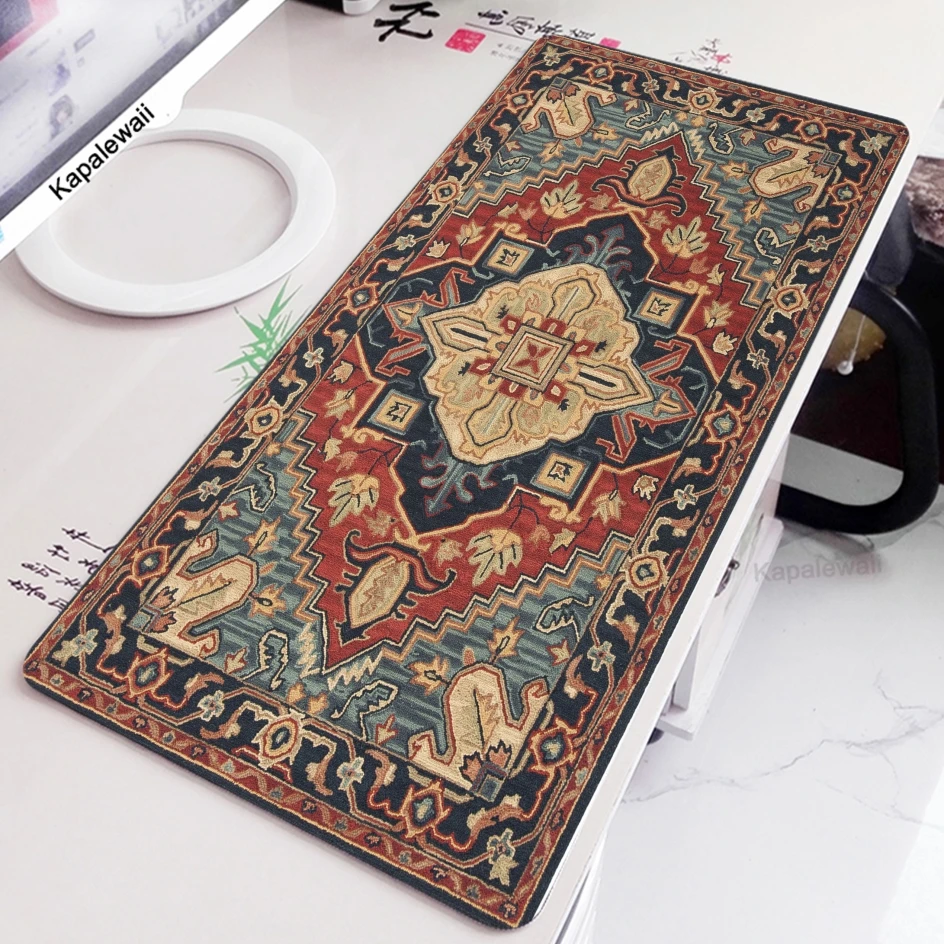 

Gaming Large Mouse Pad Persian Rug Carpet Computer Offices Laptop Mat Game Mouse Mat Home Desk Mat 900x400mm XXL Mousepad