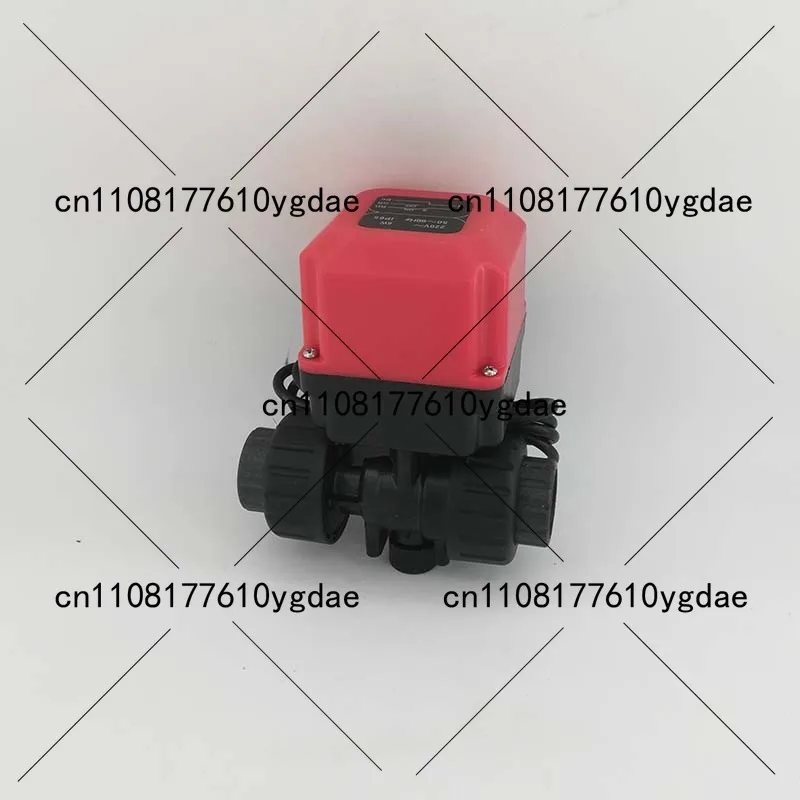 

2-ходовой шаровой кран с электроприводом UPVC24V DC 220V AC, устойчивый к щелочам, вкл./выкл. 12,5S G1/2" 3/4"