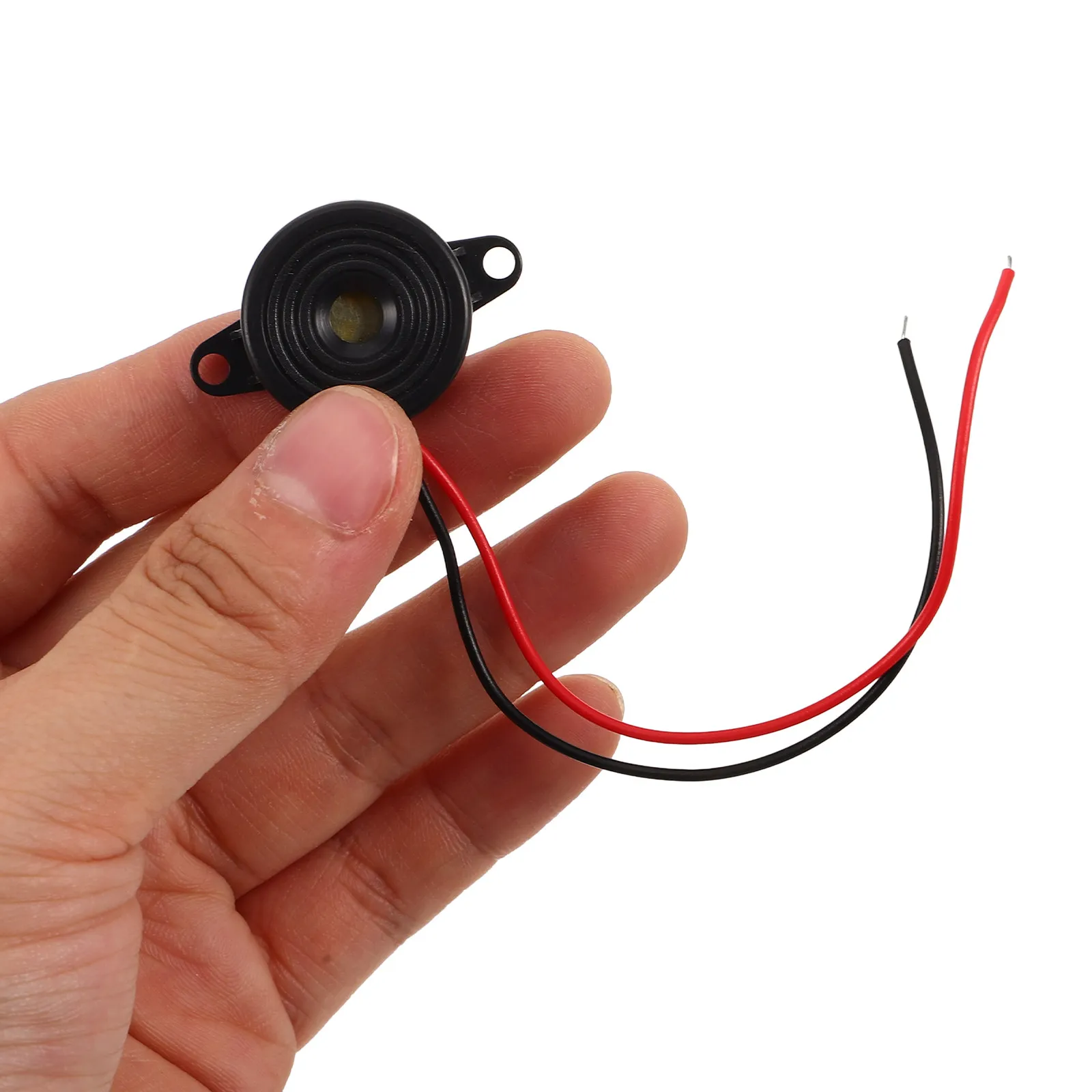 2pcs High Buzzer DC3 24V Active Piezoelectric Safety Device Continuous Sound Buzzers Electronic Warning
