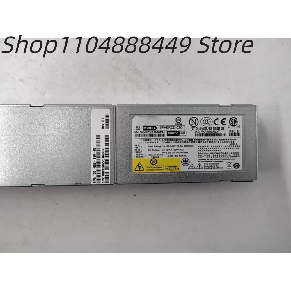 SPABRCD-02G 23-1000059-01 B6520 fuente de alimentación con interruptor de fibra óptica 100-652-869-00 1100W