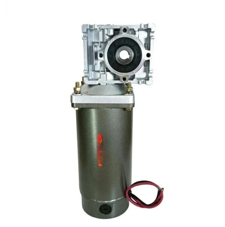 450W DC12V, 24V, 220V permanent magnet brush motor, high torque +RV30 worm gear motor