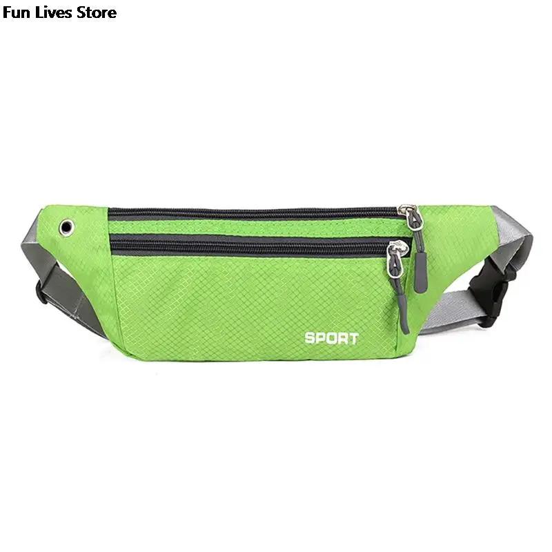 Riñonera deportiva de ciclismo, bolso de hombro para correr, gimnasio, resistente al agua, bolsillo para el vientre