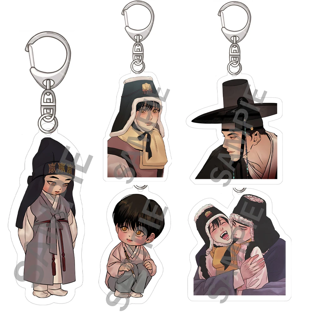 Anime Painter of The Night Keychain Yeon Seung Ho Acrylic Key Chain Gift Korean Cartoon BL Manga Key Ring Fans Bag Pendant