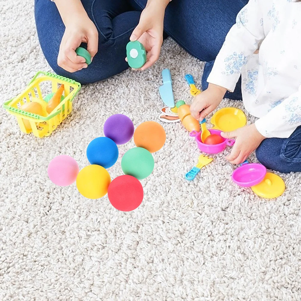 12 Stuks Oceaan Bal Zachte Spons Ballen Voor Kinderen Indoor Outdoor Speeltuin Kinderbox Bulk Mini Strand Ballen Kinderen speelgoed Spons