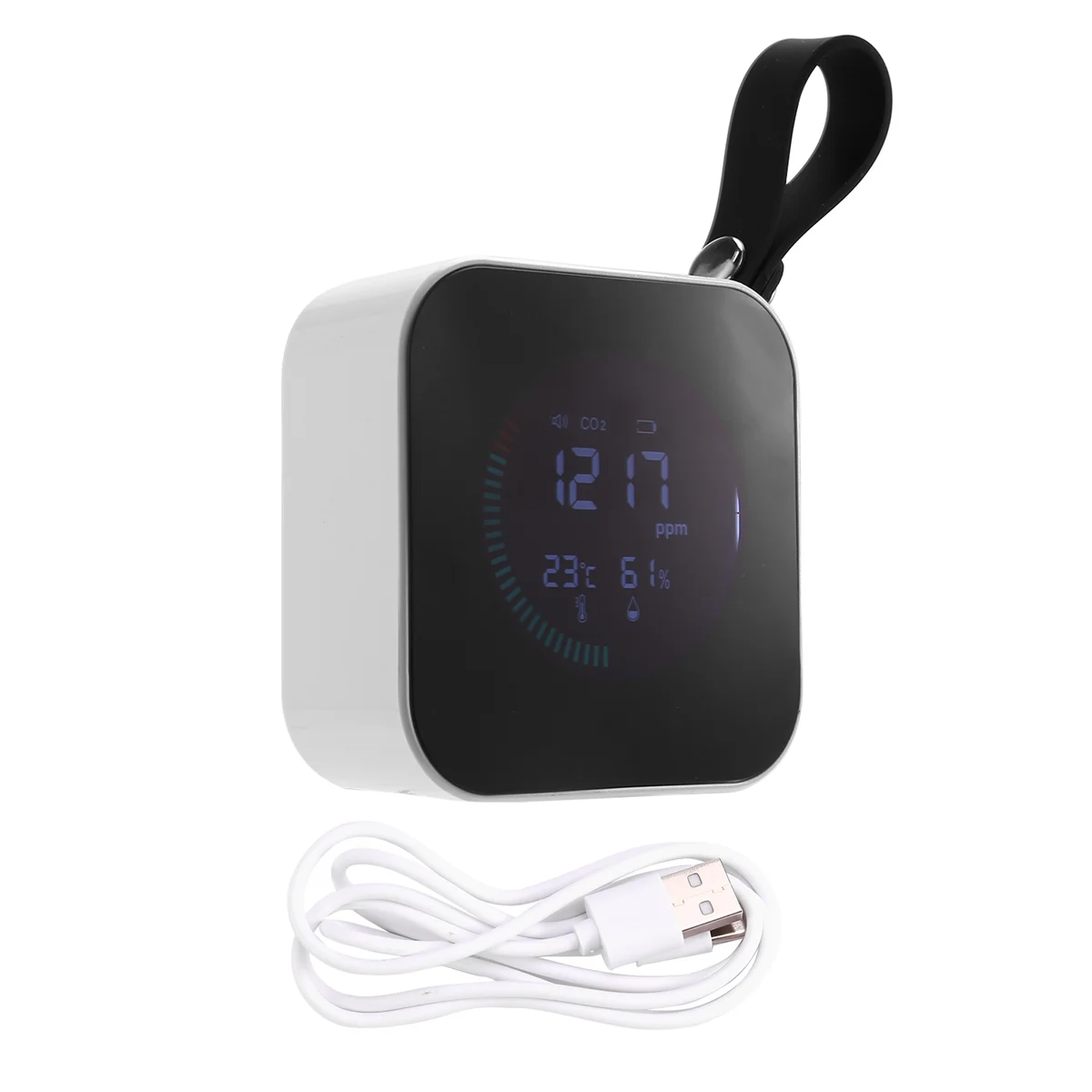 

ABIS-Carbon Dioxide Detector Air Quality Detector Gas Analyzer Thermometer and Hygrometer Co2 Tester