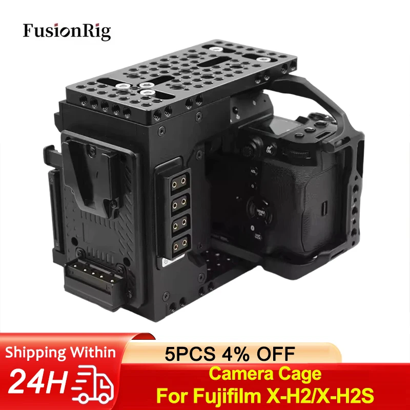 

FusionRig для Fujifilm X-H2/X-H2S Модуль расширения каркаса камеры Cineback, совместимый с SmallRig 3934/ Tilta TA-T36