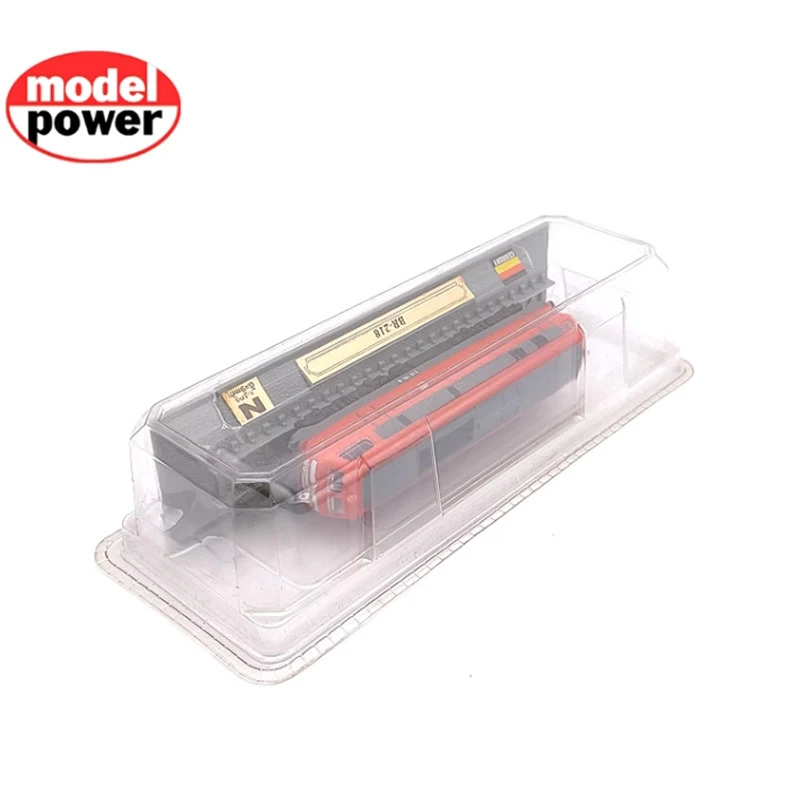 Modelo POWER N escala 1/160 alemán DB ferrocarril BR218 motor de combustión interna locomotora modelo de tren sin pantalla estática de energía