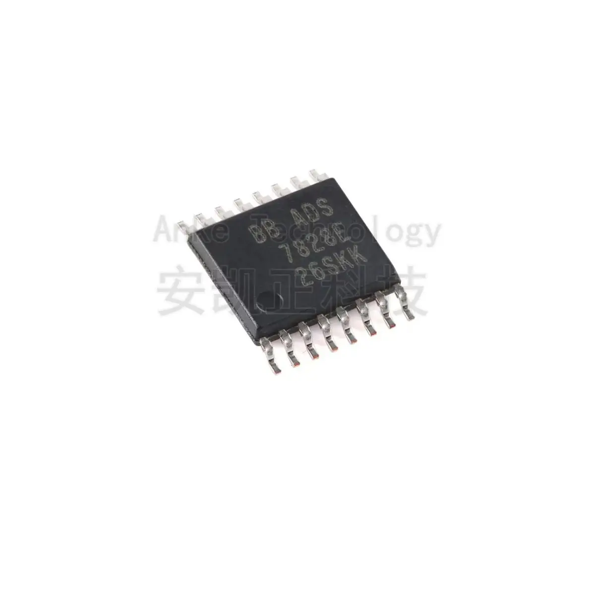 Original ADS7828E/2K5 TSSOP-16 with internal reference source and I2C interface, 12-bit, 8-channel 10PCS
