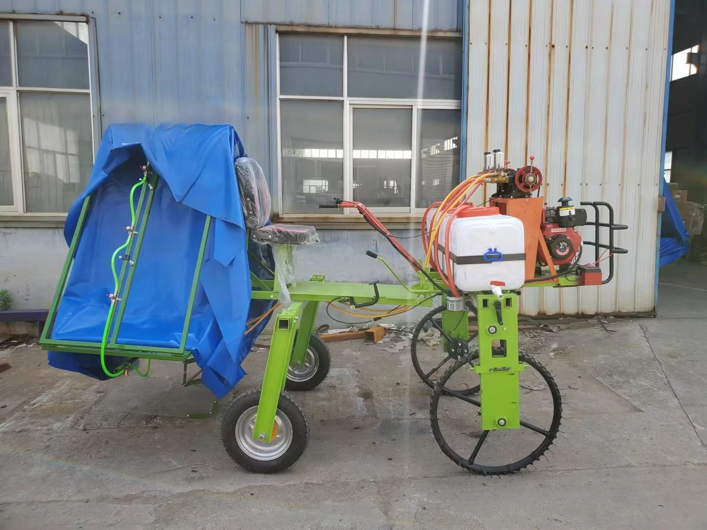 Product-specific soybean and corn sprayers