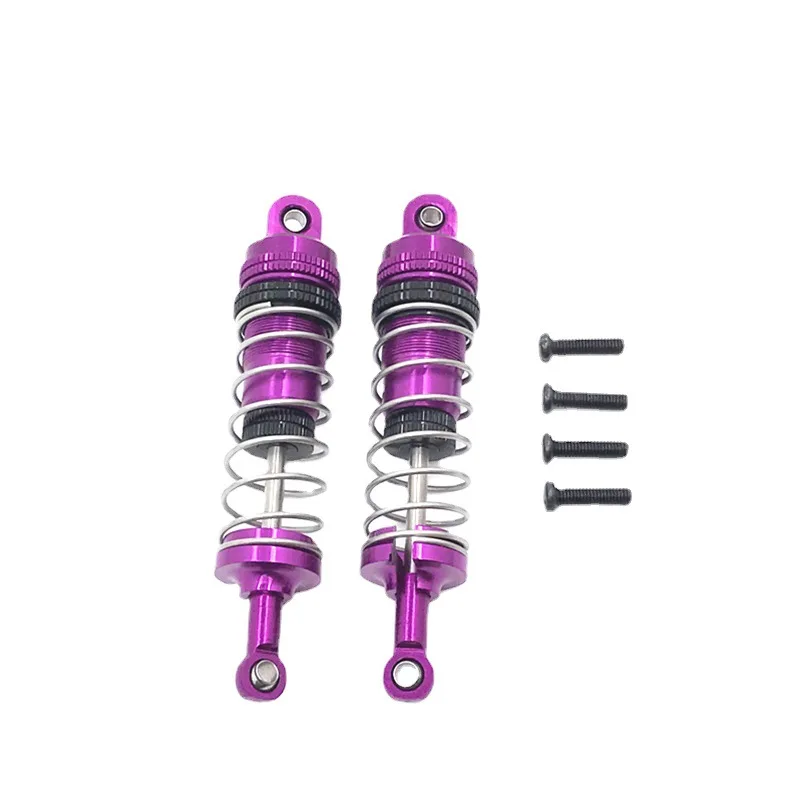 Metal Upgrade Retrofit 2PCS Hydraulic Shock Absorber For WLtoys 144001 144002 144010 124016 124017 124018 124019 RC Car Parts