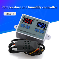 W1099 Dual LED Digital Temperature Sensor Meter Controller Electric Heating Thermostat 220V Aquarium Incubator Thermoregulator